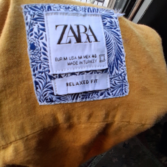Zara Yellow Blouse - Relaxed Fit - Picture 7 of 7